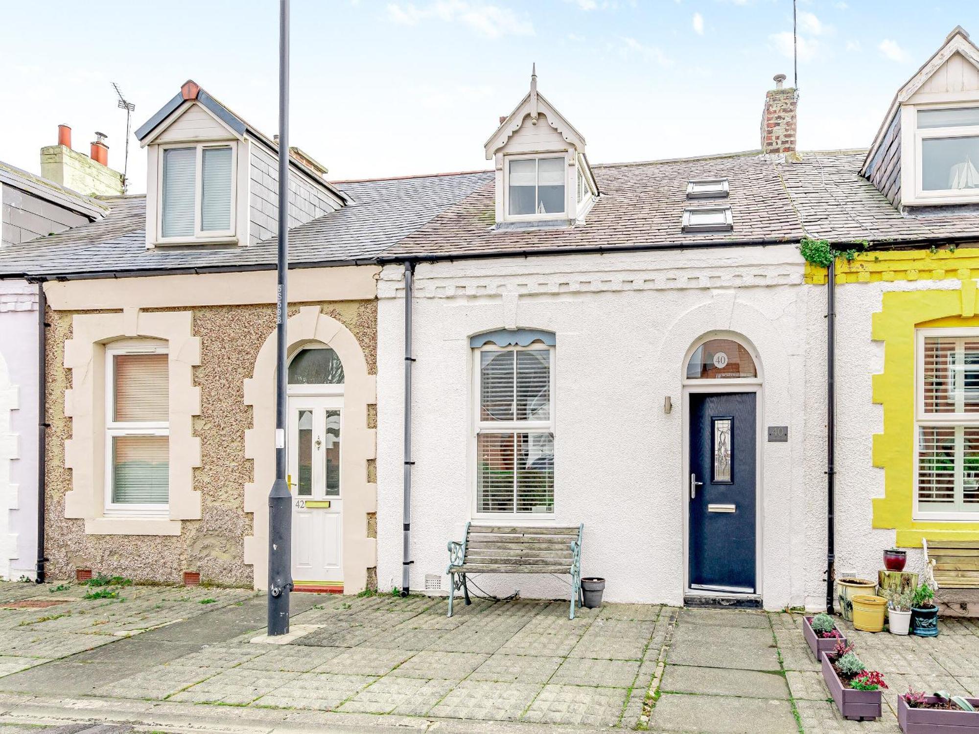 Pebble Cottage Cullercoats Dış mekan fotoğraf